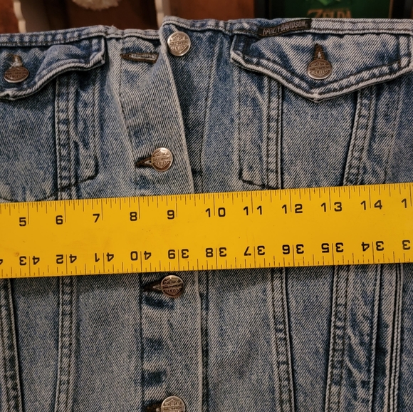 Ladies Harley Davidson Jean Jacket 💜 - Picture 8 of 8